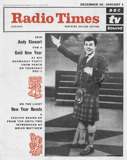 Radio Times Northern Ireland edition 26 December 1964 - 1 January 1965: Andy Stewart