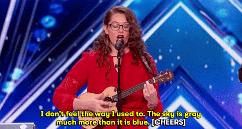 spoopy-story:  magitekgaymer:  spacebaseyorktown:  micdotcom: Deaf singer Mandy Harvey performs stun