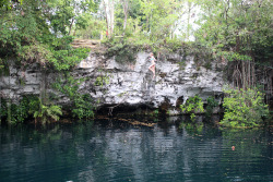 aelvea:  Back in Dominican Republic rope jumping in the blue lagoon ☽☮☾ 