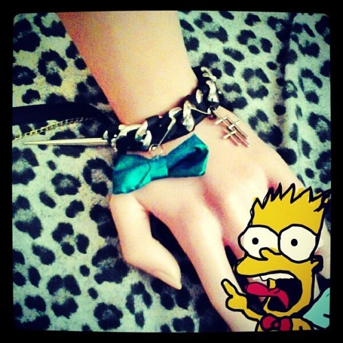 &ldquo;Aïe Caramba!&rdquo; Shop this bracelet on www.facebook.com/bowsdontcry #bowsdontcry #bows #nœ