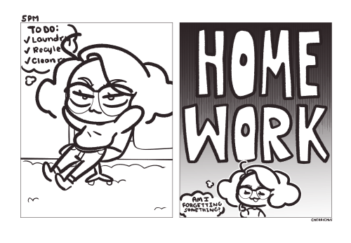 sakuraa:hourly comics zzzzz