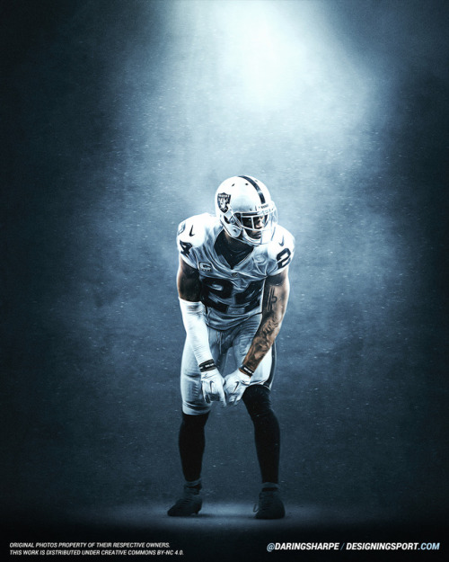 designingsport:  Charles Woodson, Oakland Raiders