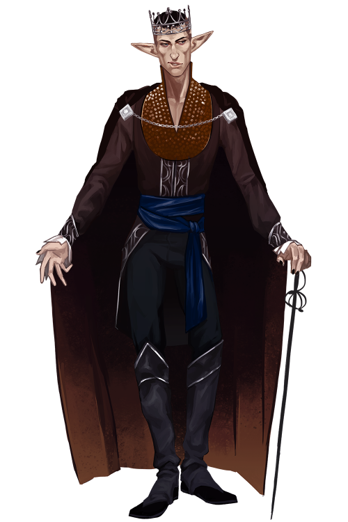 otherwolves: Roiben dressed as royalty for the OC Outfit Asks here Requested by @dolce-fritz, @ridet