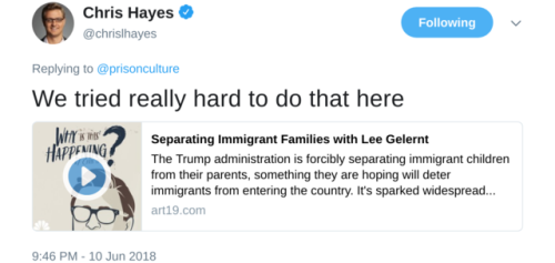 berniesrevolution:Link to Chris Hayes podcast on deciphering how ICE’s new Trail of Tears has been b