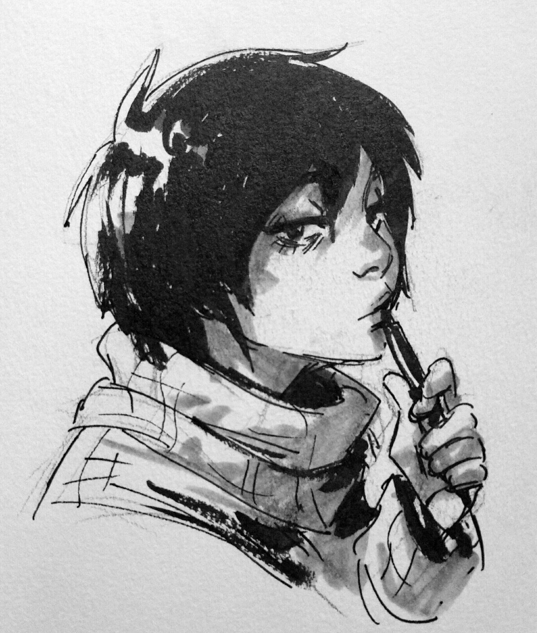 dorodraws:  My Inktobers this week! Unfortunately I missed a day but hopefully I