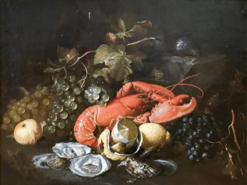 Still Life with Fruit and Lobster, Alexander Coosemans (1627-1689)