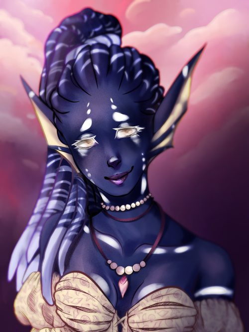 An Old Drawing Of My OC, Kestra The Siren