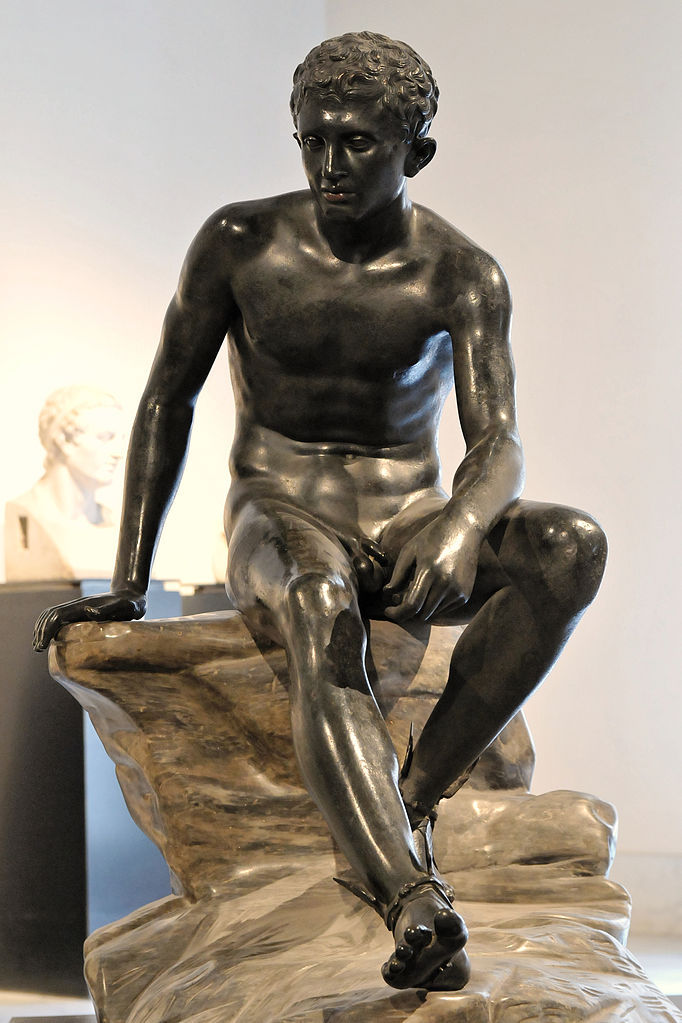 italianartsociety: Archaeologists discovered the Seated Mercury on 3 August 1758