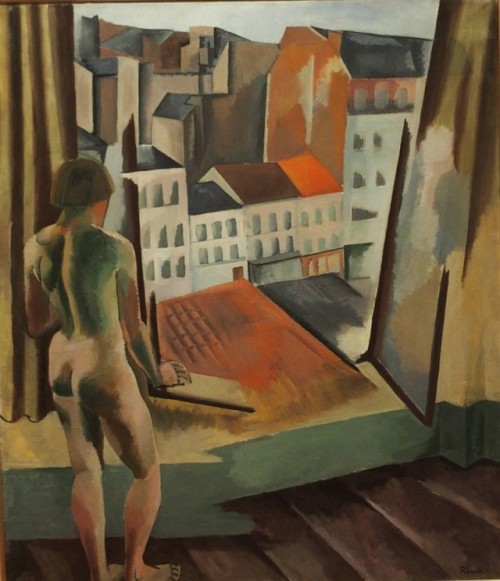 Paris Studio   -   Axel Revold , 1919Norwegian, 1887 - 1962oil on canvas , 149 x 129.5 cm    58.66 x