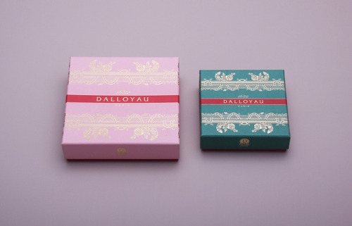 Luxurious Parisian macaron packaging designed by Blow