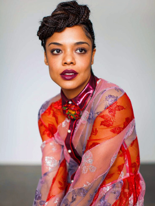 flawlessbeautyqueens:Tessa Thompson photographed by Andre Wagner