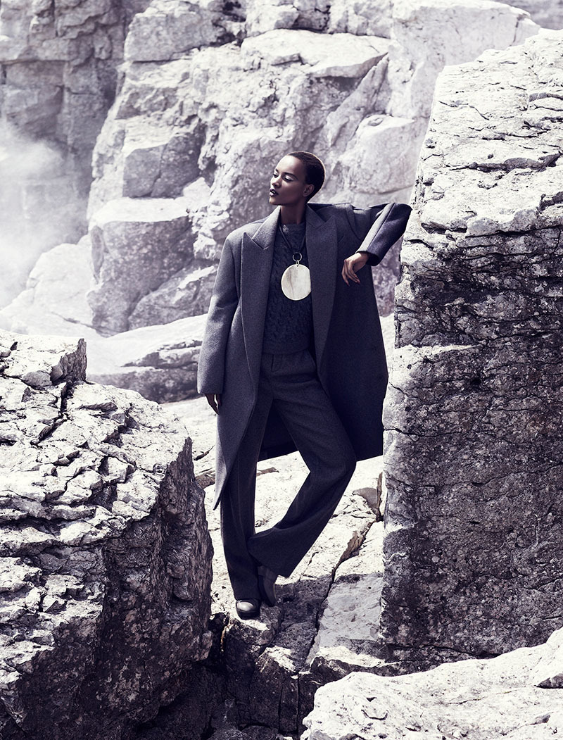 lamusenoire:   Grey Zone:The Lovely Herieth Paul for the September 2013 edition of