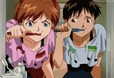 the-wise-queen-of-jokers:  Neon Genesis Evangelion Episode 9: Both of You, Dance