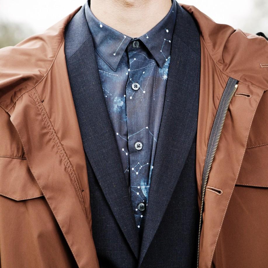 tierracita:  bobak:  startorialist:  This Paul Smith cosmos-print shirt was spotted