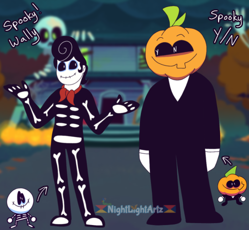 It's Spooky Month by NightLightArtz on DeviantArt