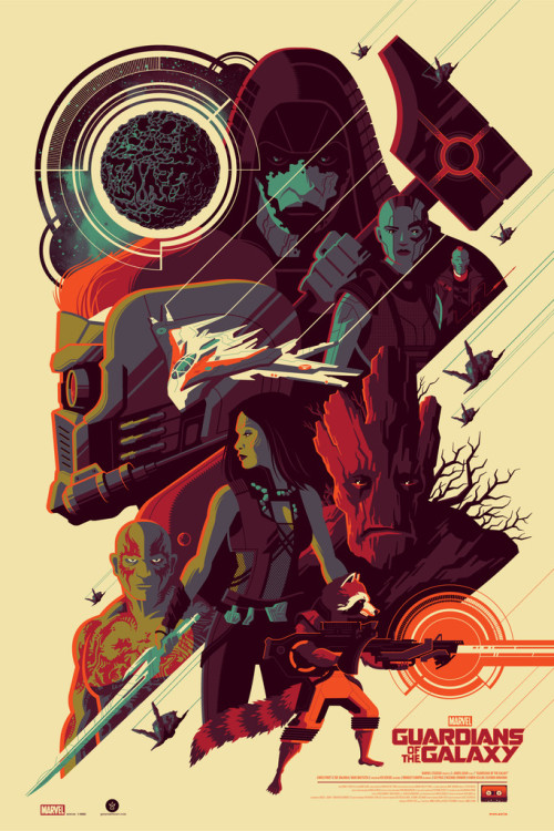 marvel1980s:  Guardians of the Galaxy by Tom Whalen