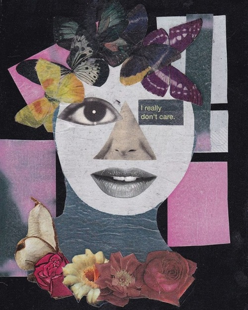 Imperfect (collage su cartoncino 16x21)