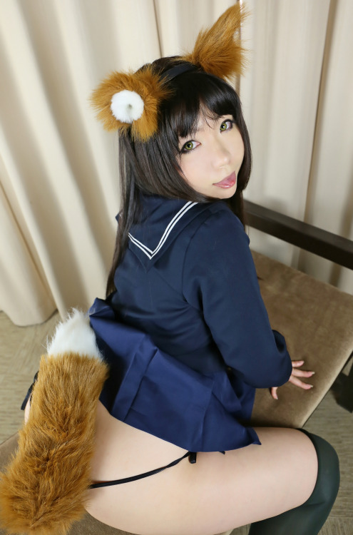 Cute Cosplay GIrl Higurashi Rin (Kitsune-Chan 2) 1-17