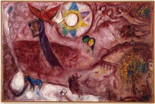 Song of Songs V, 1965, Marc ChagallMedium: oil,canvas