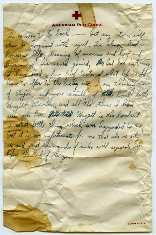 rescuedfilmproject: Letters from a WWII Soldier.