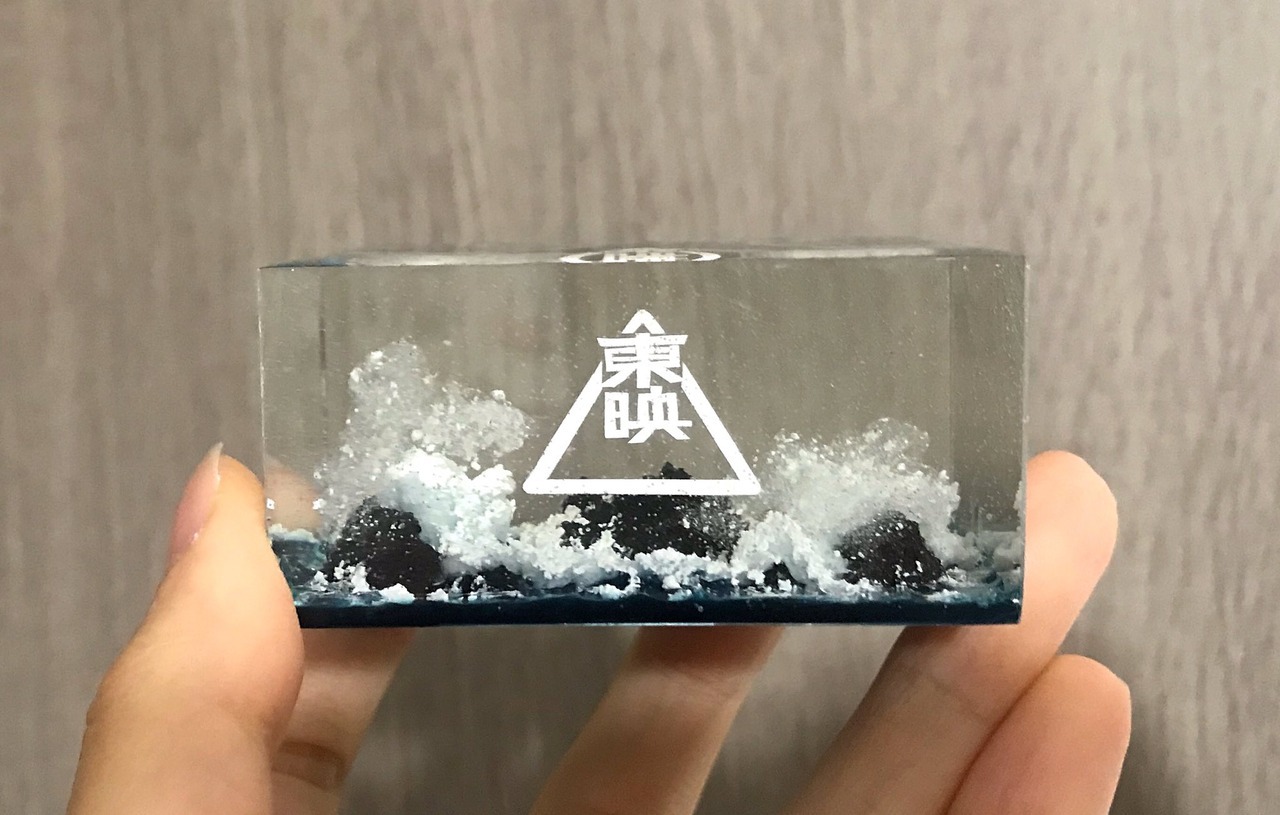 Starmine Sister — Someone made the Toei Logo in resin. Want!