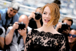 stoneftgarfield:   Emma Stone attends the ‘Irrational Man’ Photocall during the 68th annual Cannes Film Festival on May 15, 2015 in Cannes, France.  