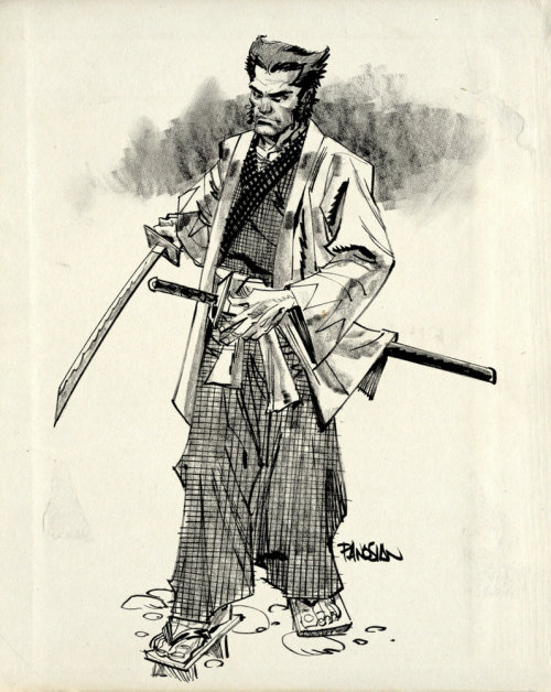 xombiedirge:  Samurai Wolverine by Dan Panosian / Website / Tumblr  