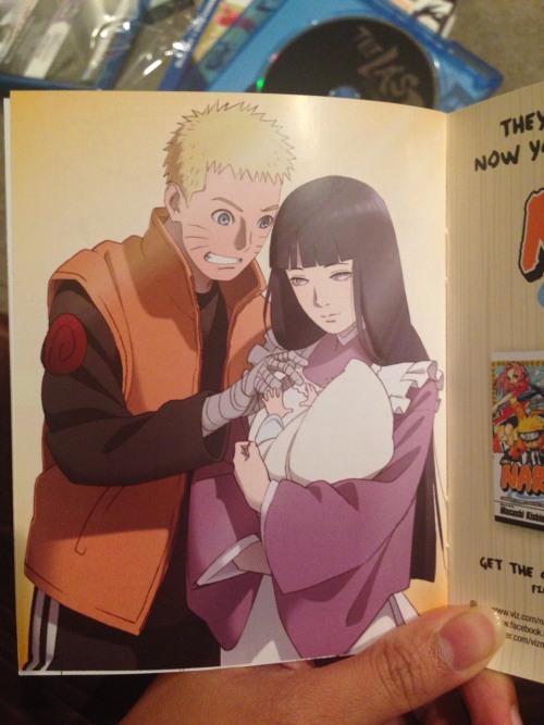 onemerryjester:  Naruto The Last dvd/bluray unwrapping. Comes with the short Naruhina date in English :3 Im suspecting the movie will be both Japanese (eng subbed) and dubbed in English. Can’t wait to try on my tv! Had too much fun with my Naruto and