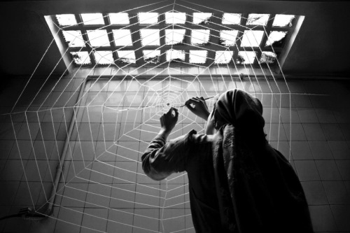 Shadi Ghadirian, Serie Miss Butterfly, 2011from : L’Œil de la photographie - and mo