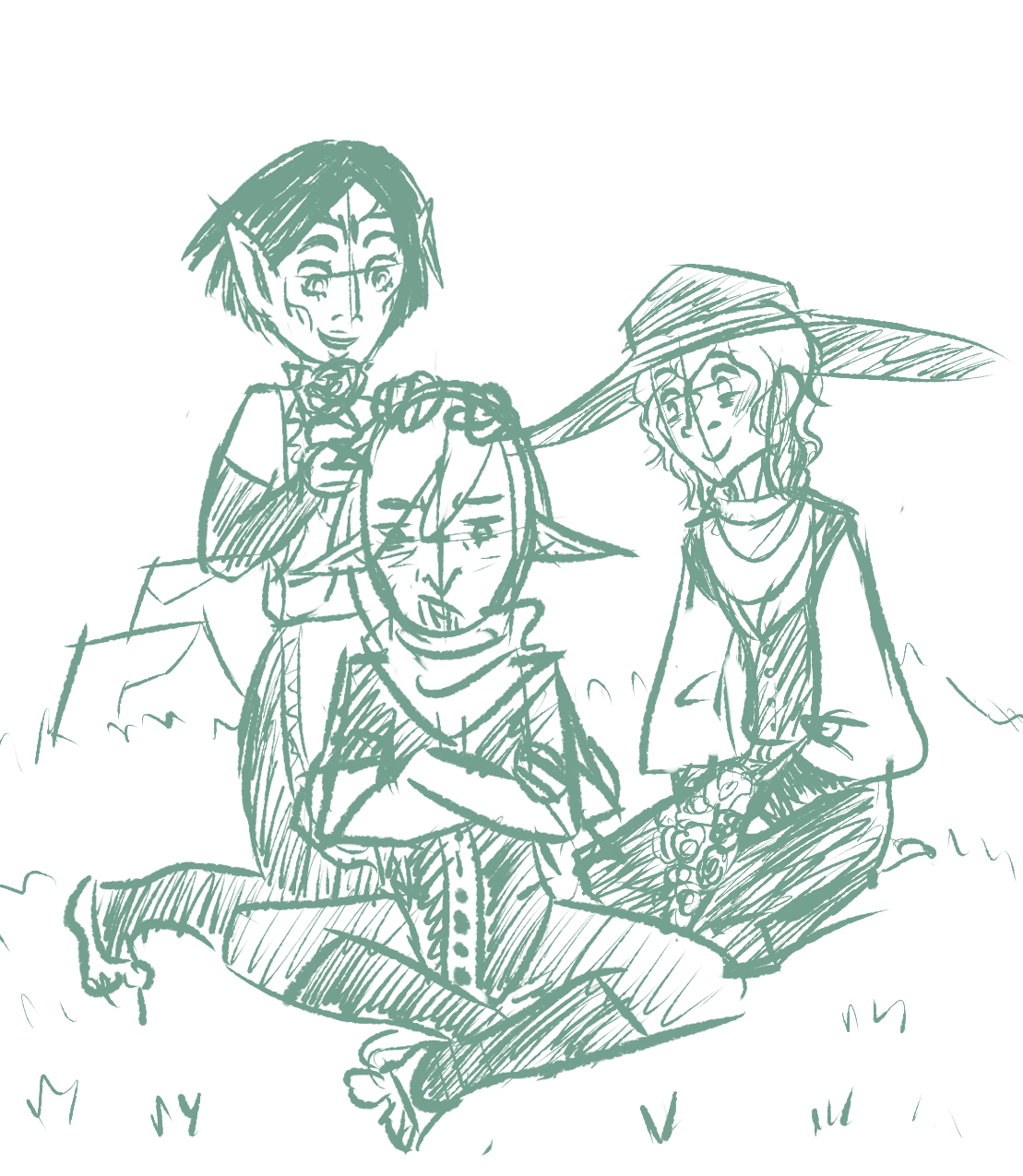 dewdropdaze:  Fenris doesn’t understand how he got roped into hanging out with