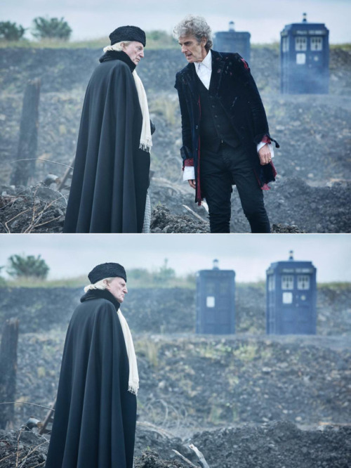 coldlikedeath: trevsplace: scenes from the Doctor Who Christmas special Twice Upon A Time AAAAAAAAAA