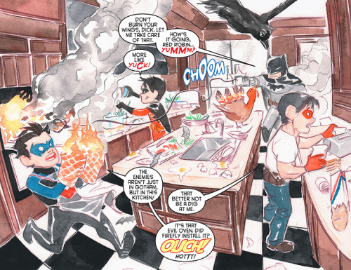 comic-commentary: oh god from Li’l Gotham #12