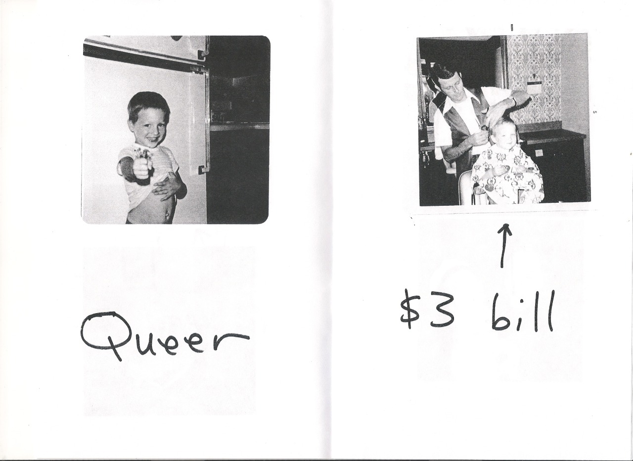 dgchristie:  Images from “FAG,” my first zine, 2013. I had an idea that, if you’re