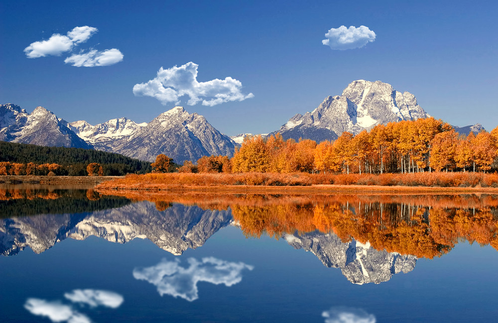 reddlr-earthporn:  Indian Summer in the OxBow Bend, Grand Teton National Park, WY