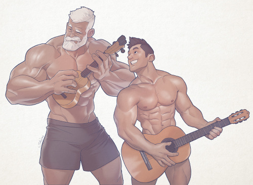 silverjow:  Strings!Hunks of the week #150  www.patreon.com/silverjowgumroad.com/silverjow  