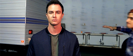 scottstiles:  “I love my friends, my family on set, and I really love being the