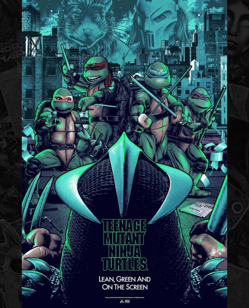 This was meant to be the follow up to my TMNT 2 poster I did for @bottleneckgallery a while back, bu