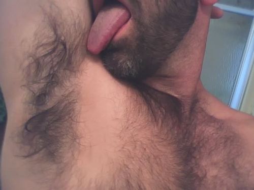 theproudhomosexual:  I have a deep obsession with the male armpit; and the hairier
