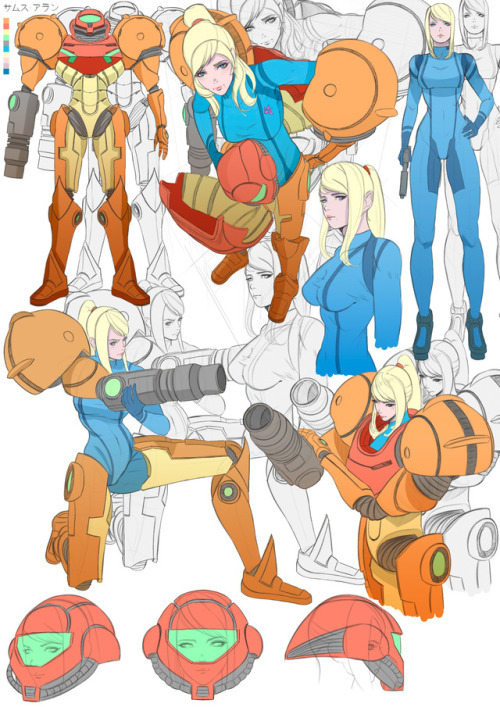 elolaillustrator:Scrawl33Random sketches,doodles, scrawl about Samus aran