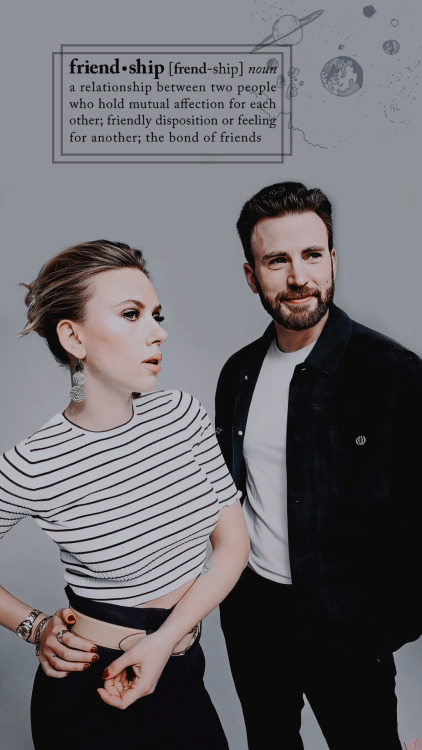 Chris Evans and Scarlett Johansson lockscreens ❤️[like or reblog if you save] or [give credits on tw