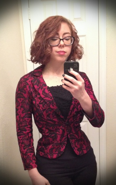I do enjoy how she dressed!straitlaceddame:luxpictus: thelacinglog: straitlaceddame:  Guess my favor