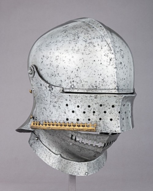 met-armsarmor:Sallet of Emperor Maximilian I (1459–1519) by Lorenz Helmschmid, Arms and ArmorM