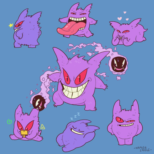 hamishmash:Thanks for reminding me to draw Gengar!