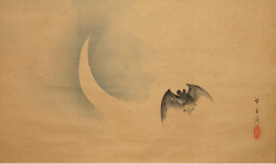 kvetchlandia:  Mochizuki Gyokkei     Bat