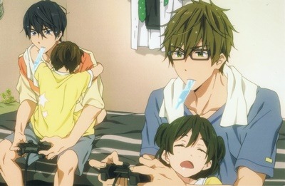 yaoix1000:Makoto x Haru of Iwatobi Swim Club 