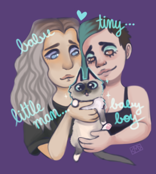kmbackwardsk: little painting to celebrate our new son