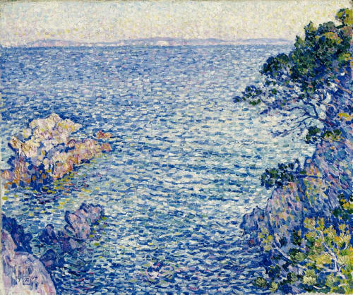 The Point of Rossignol, 1904, Théo van RysselbergheMedium: oil,canvashttps://www.wikiart.org/en/theo