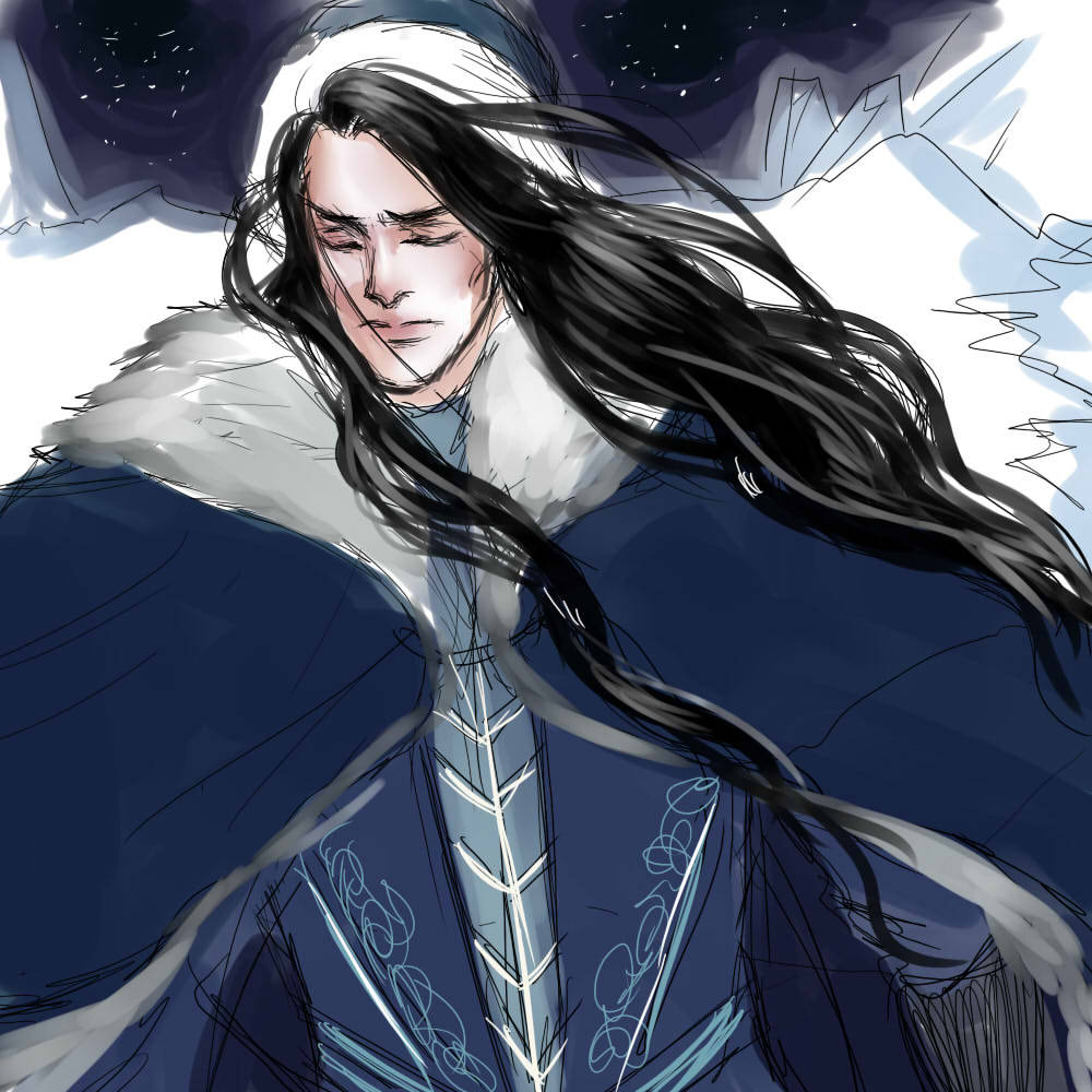 Elf-esteem — melkorwashere: sketch-request from ask.fm Melkor