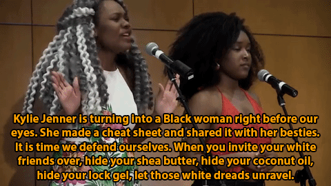 destinyrush:nevaehtyler:Crystal Valentine & Aaliyah Jihad - “Hide Your Shea Butter”The Kardashia