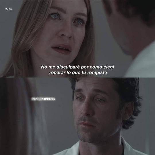 Todo&Nada. — Grey's Anatomy - 2x24. Adamo.